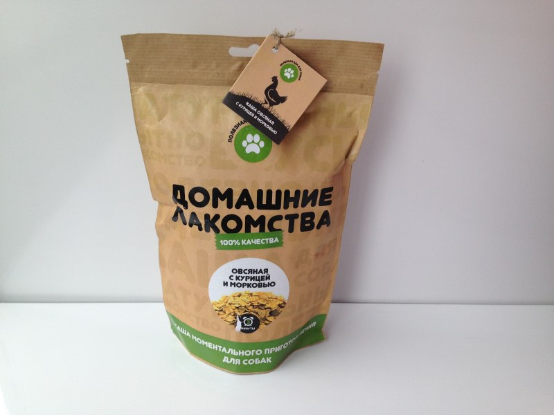 Овсяная крупа для собак