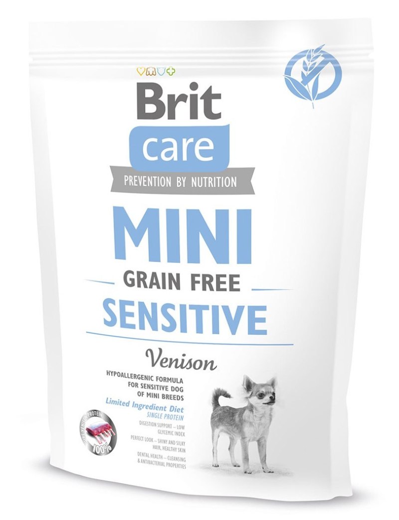 Корм для собак Brit Care оленина 400г