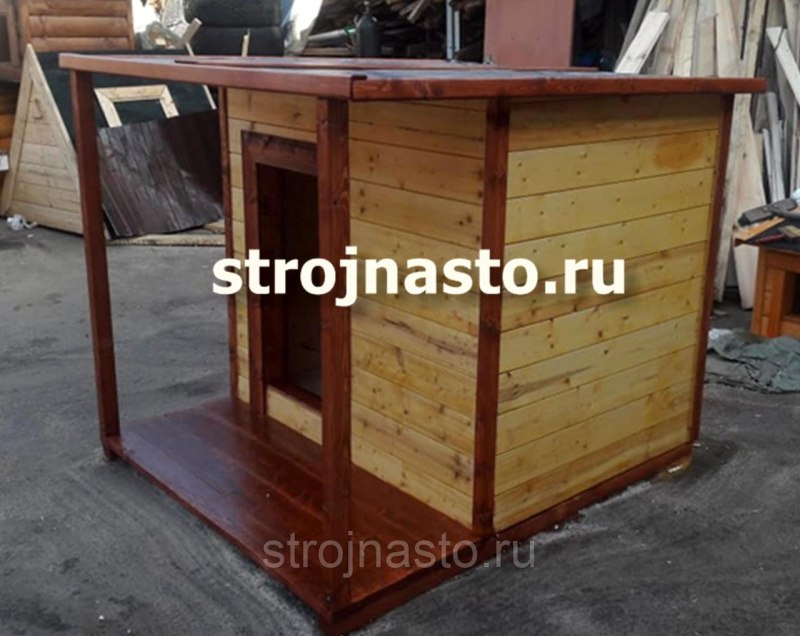 Утепленная будка для овчарки