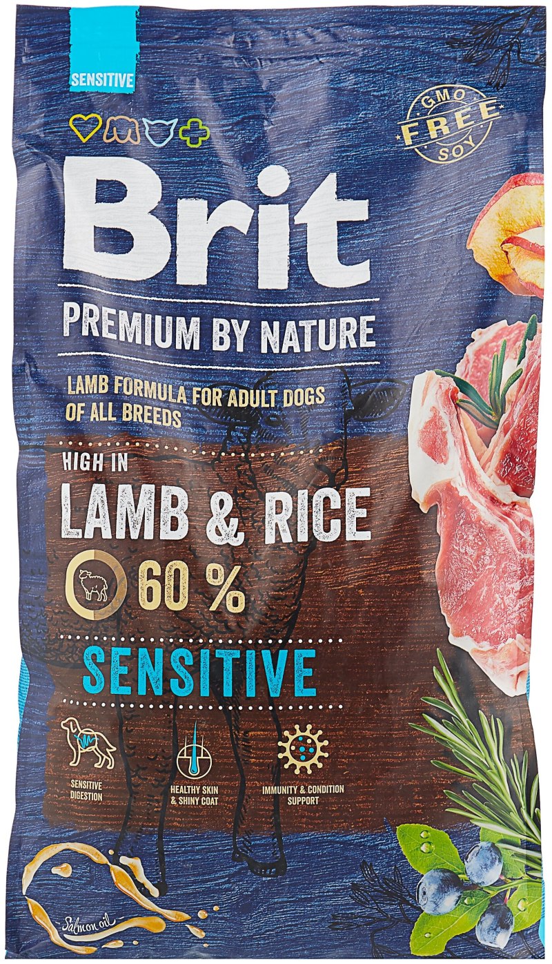 Корм Brit Care Adult small Breed Lamb & Rice для собак мелких пород, ягненок с рисом, 1 кг