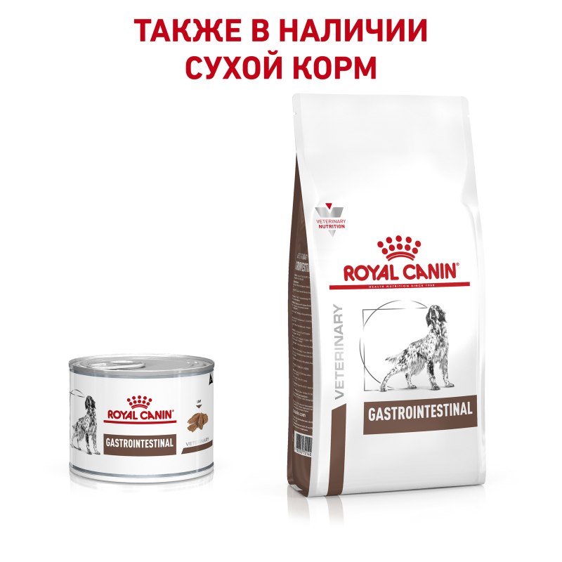 Гастроинтестинал Роял Канин для собак консервы