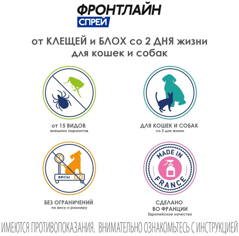 Фронтлайн спот он для собак 2-10 кг