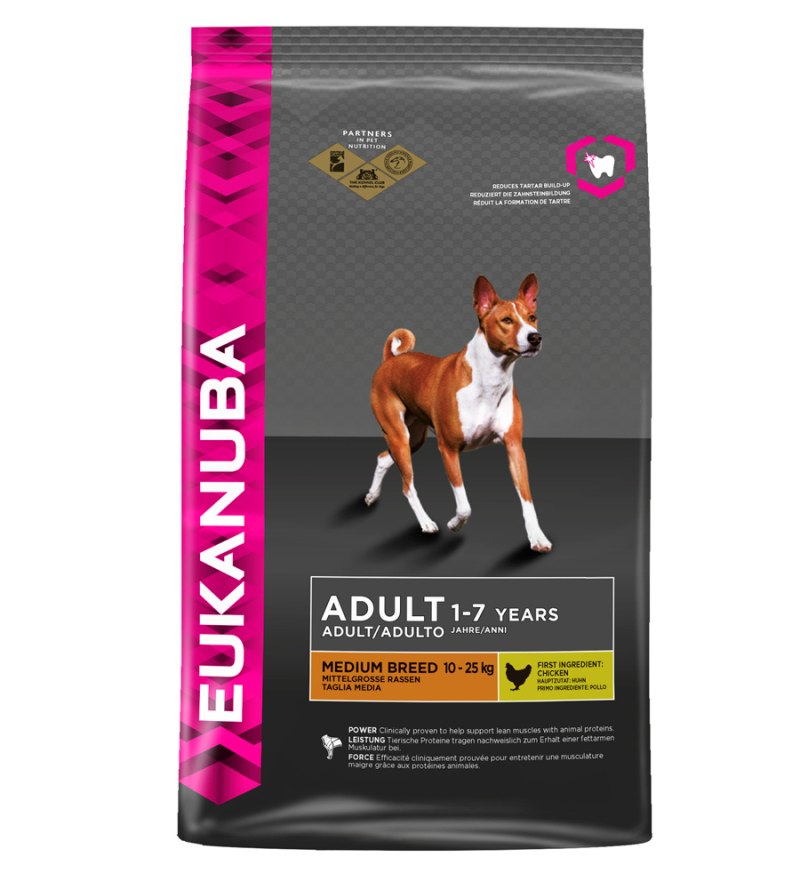 Eukanuba для щенков средних пород 15кг
