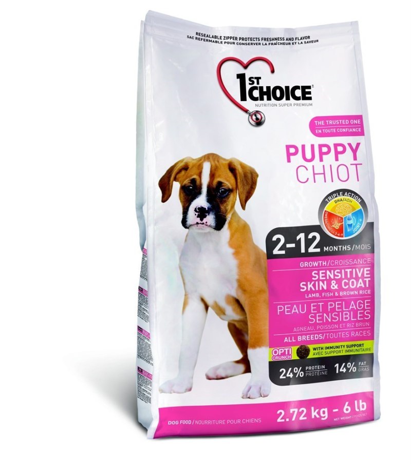 Корм 1st choice для щенков