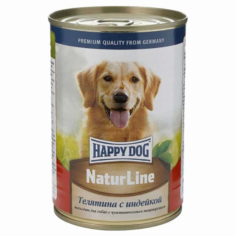 Корм для собак Happy Dog телятина 400г