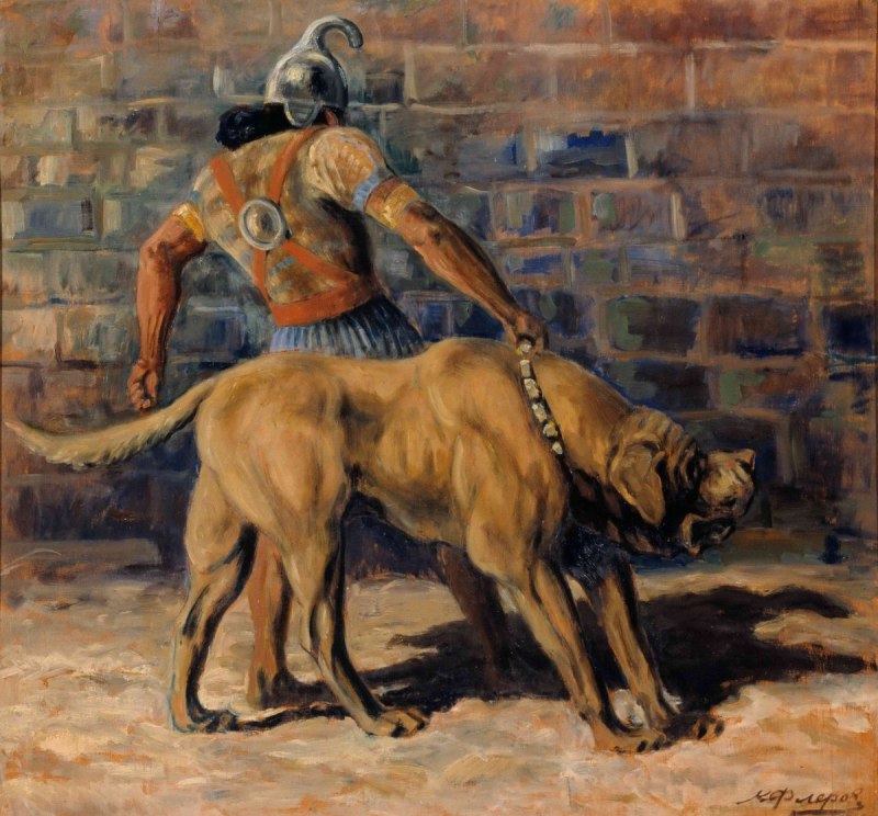 Кане Корсо древний Рим