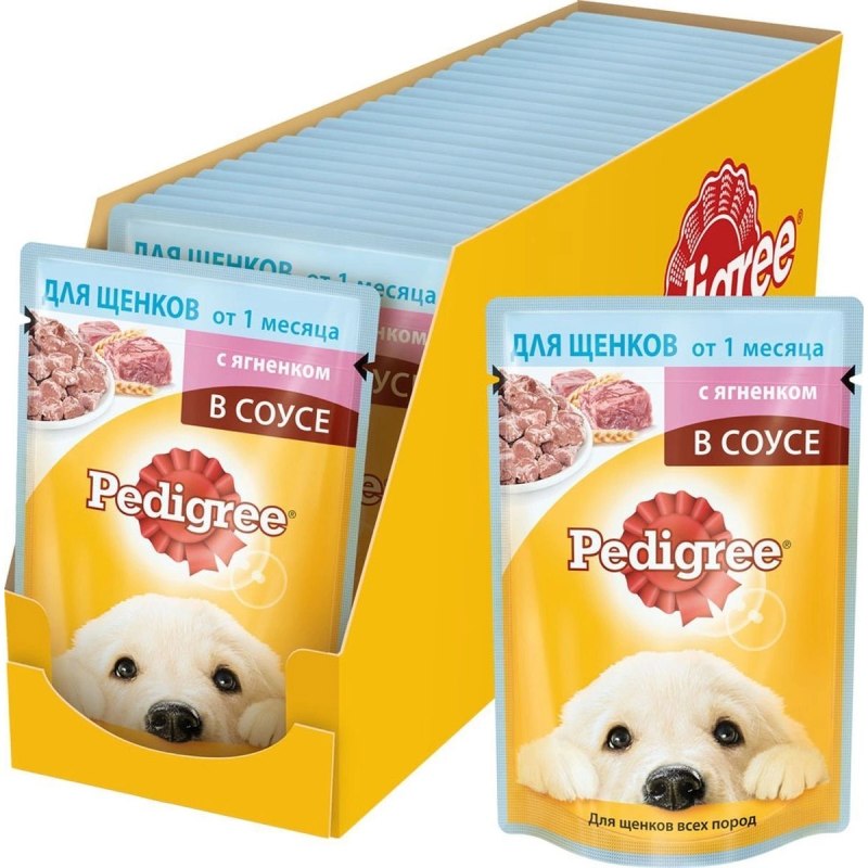Корм pedigree д/щенков 85г