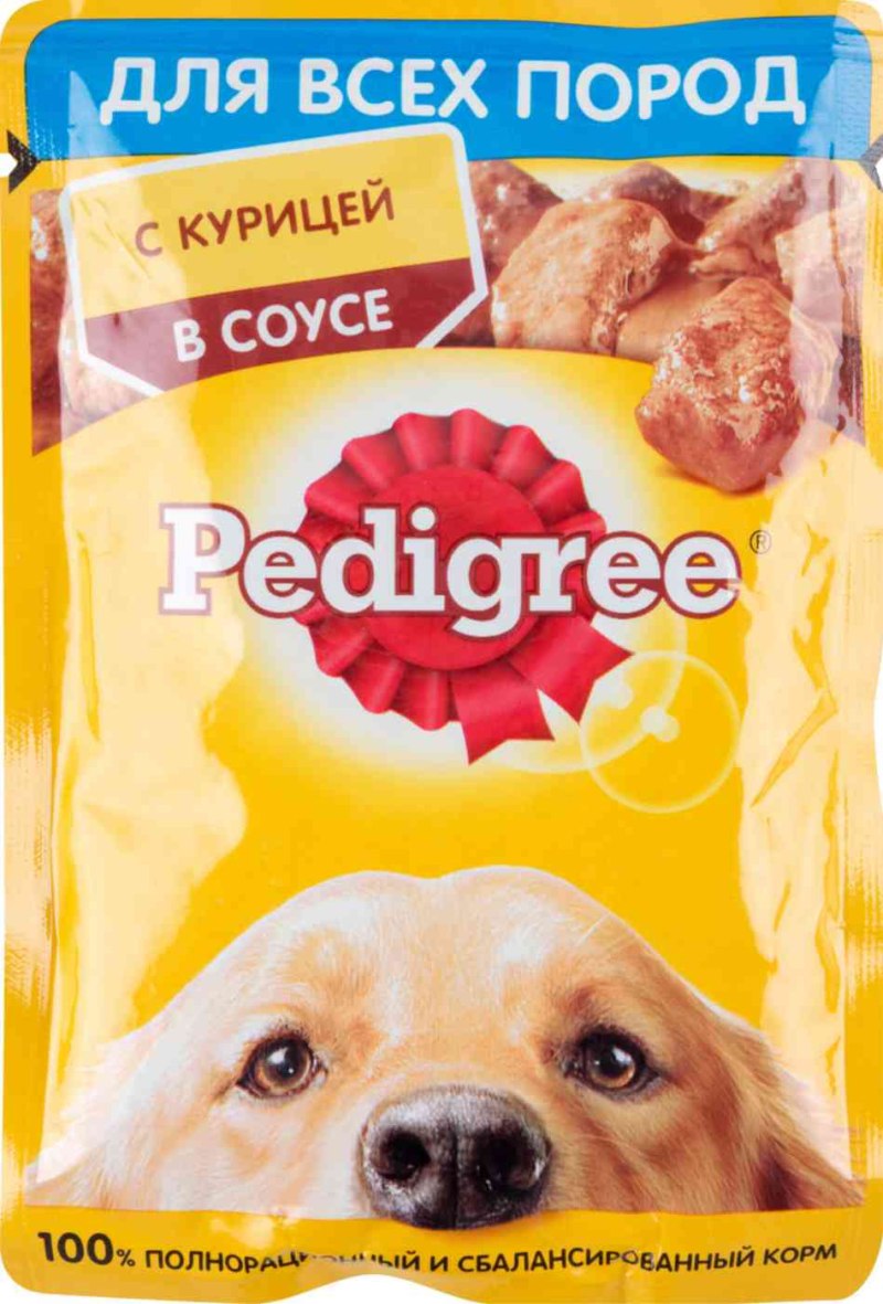 Корм для собак pedigree для профилактики мкб, для здоровья кожи и шерсти, говядина 24шт. Х 80г