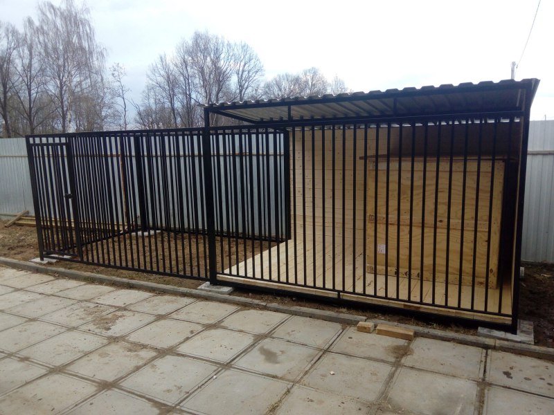 Вольеры с выгулом