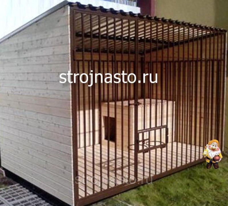Открытые вольеры для собак