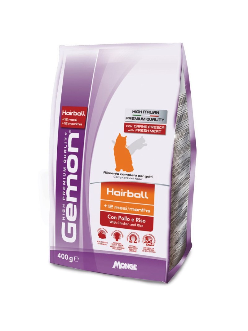 Корм Gemon для стерилизованных кошек с индейкой 400г Cat Sterilized