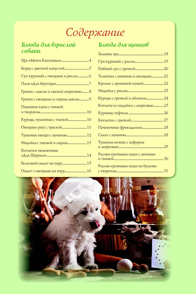 Собачка с едой