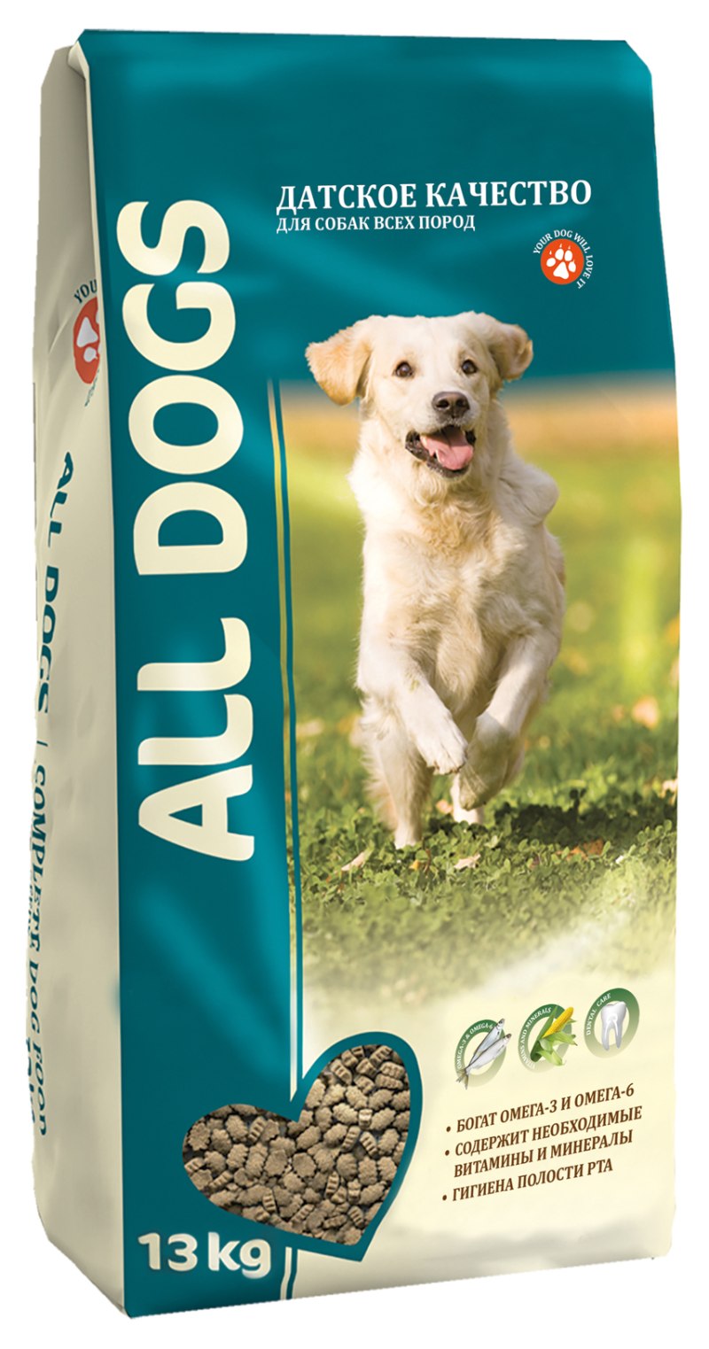 54al674 all Dogs корм д/собак 20кг