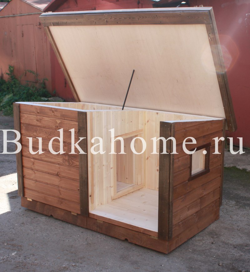 Теплая будка для дратхаара