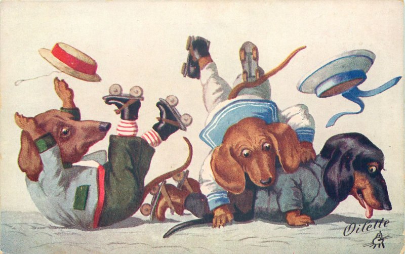 Arthur Thiele Dachshund таксы