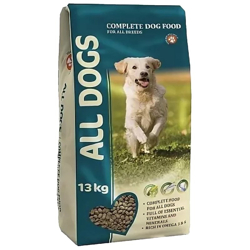 Сухой корм для собак all Dogs 20 кг