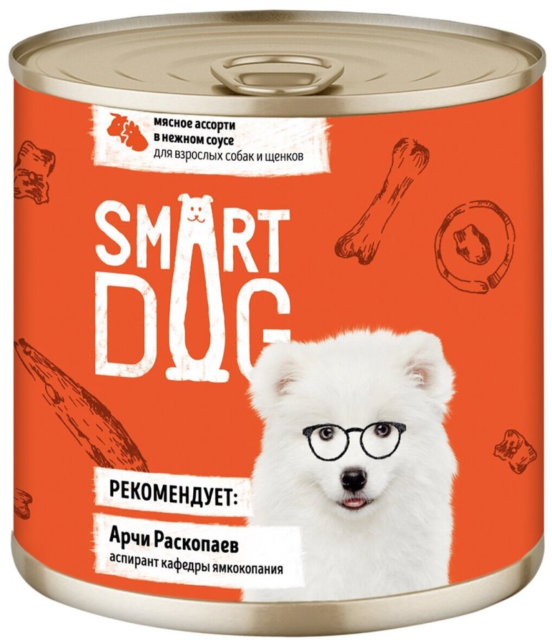Smart Dog консервы для взрослых собак