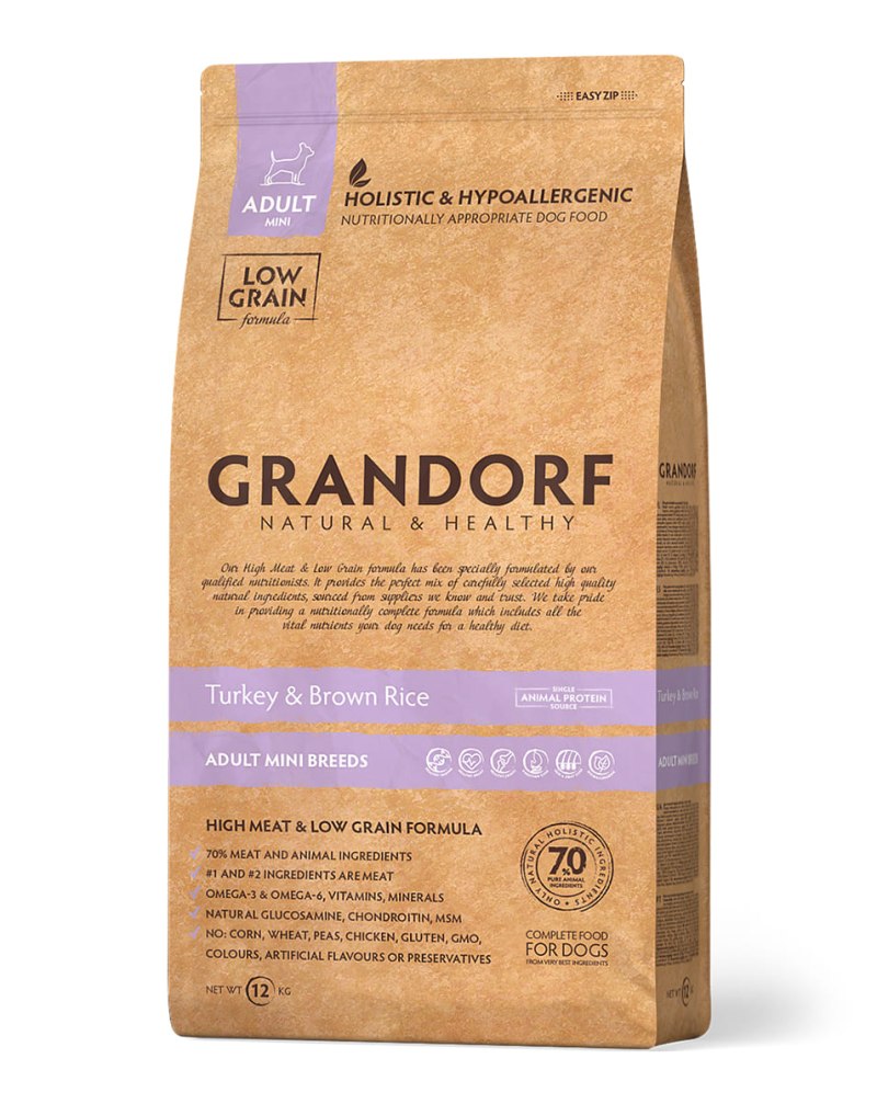 Корм для собак Grandorf 4 meat Brown