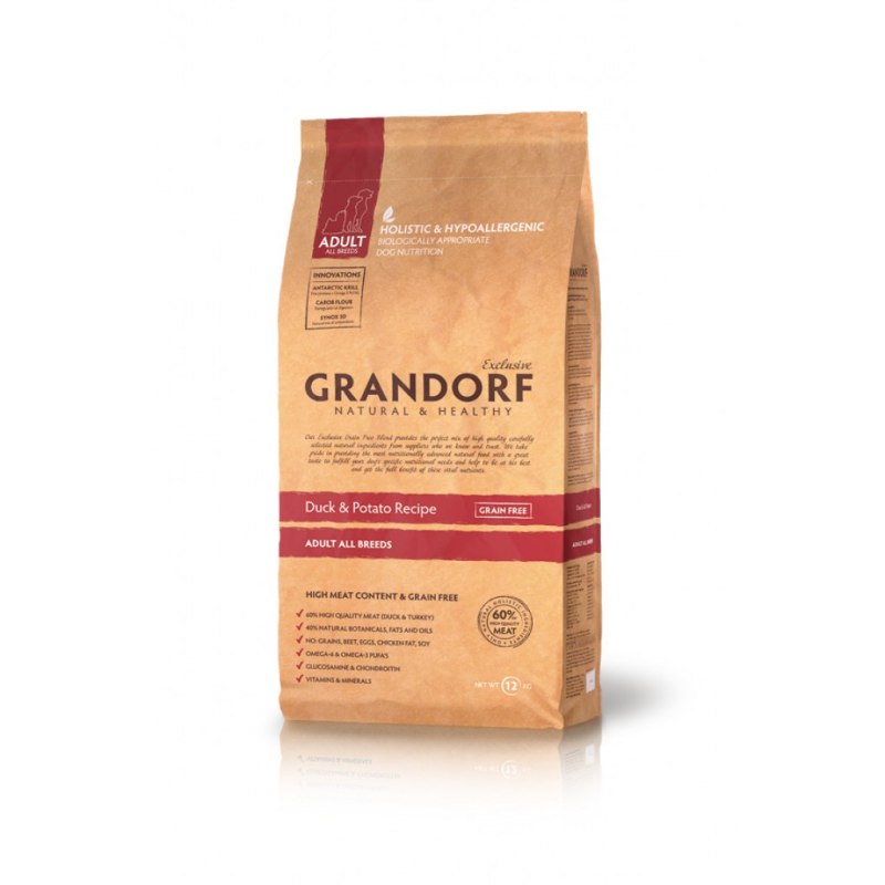 Grandorf 4 meat Brown Rice Adult all Breeds