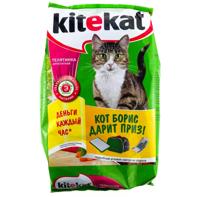Китекат 85г говядина желе