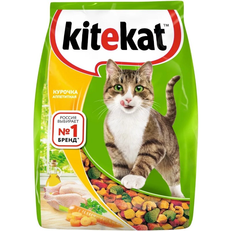 Корм для кошек Kitekat Рыбное ассорти 350 г