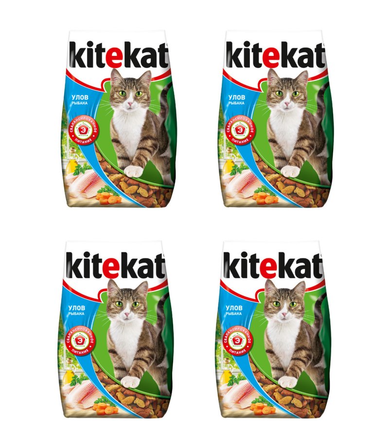 Корм для кошек Kitekat мясной пир 15 кг