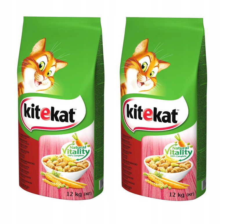 Корм д/кошек Китекат 350г мясной пир