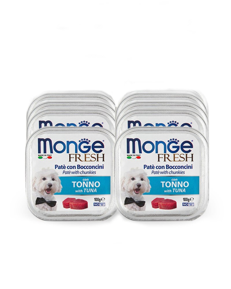 Monge Dog Fresh консервы для собак ягненок 100г х 32 шт