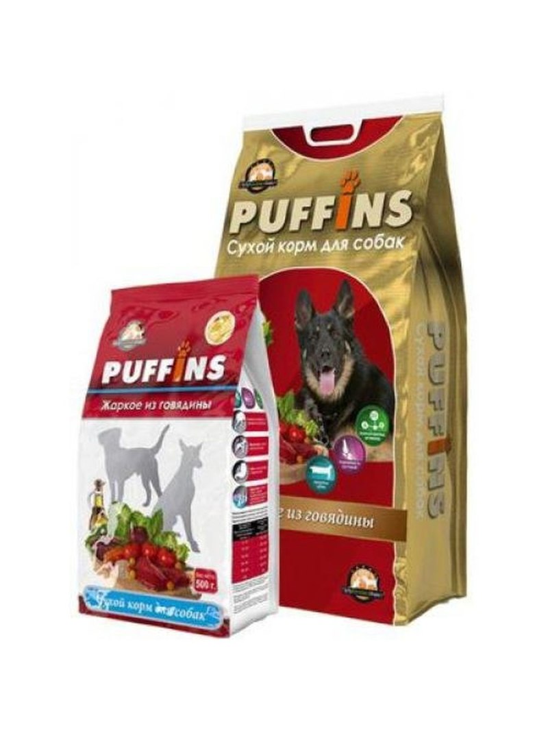 Корм для собак Puffins 15