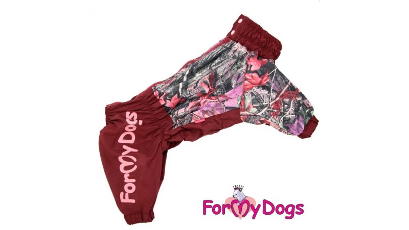 FORMYDOGS дождевик для собак девочек крупных средних