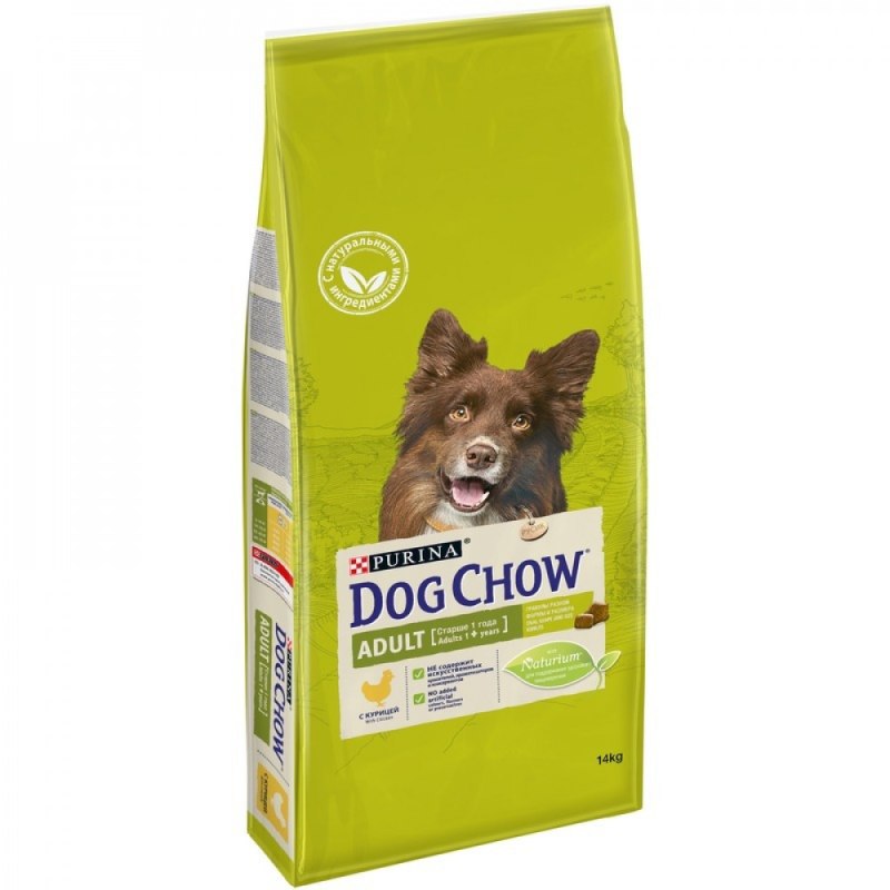 Dog Chow корм для собак 14 кг ягненок