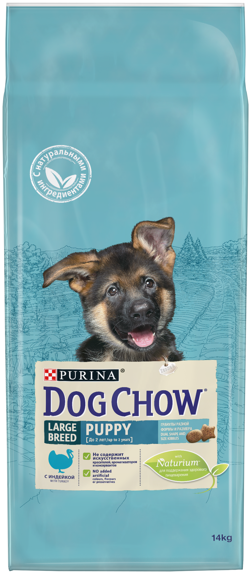 Dog Chow "Puppy large Breed" сухой 14 кг для щенков крупн.пород