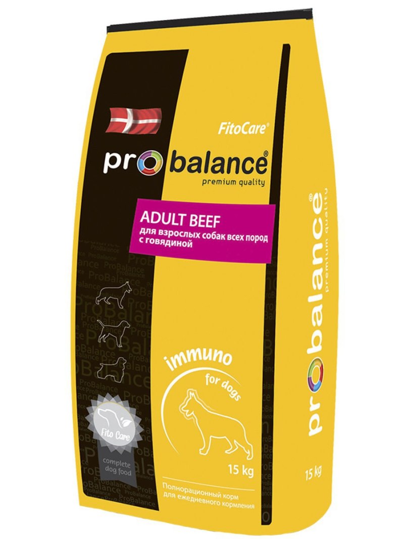 Корм для собак PROBALANCE (15 кг) Immuno Puppies Maxi