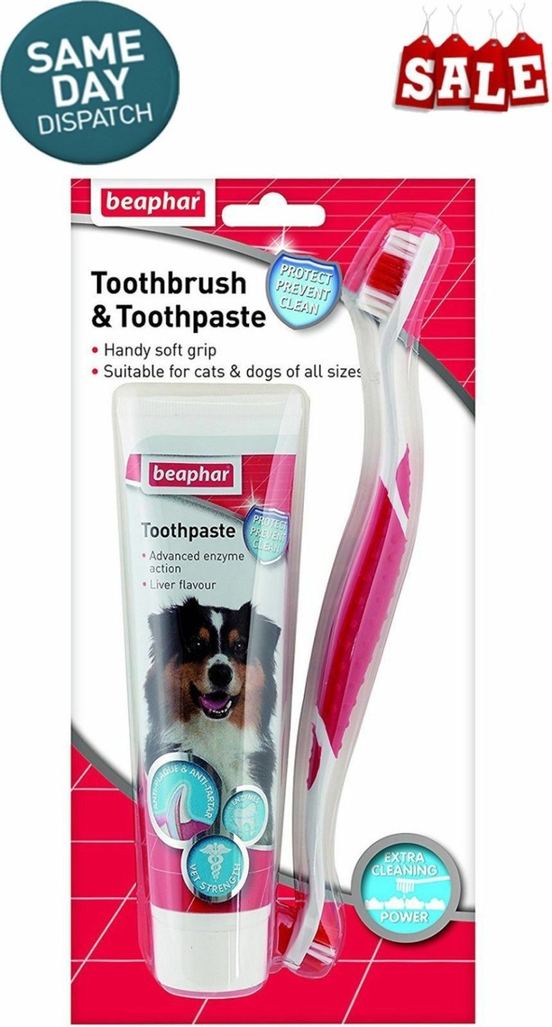 Beaphar 13226 Toothbrush зубная щетка двойная для собак