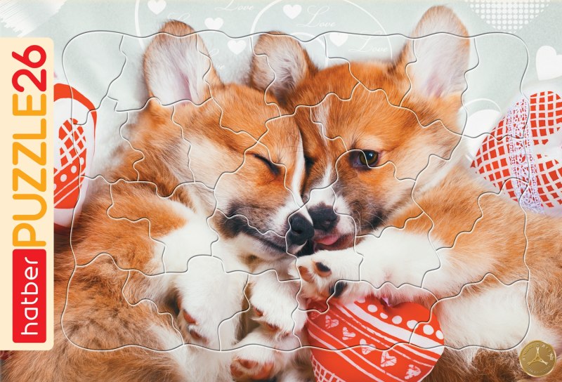 Корги сердечко