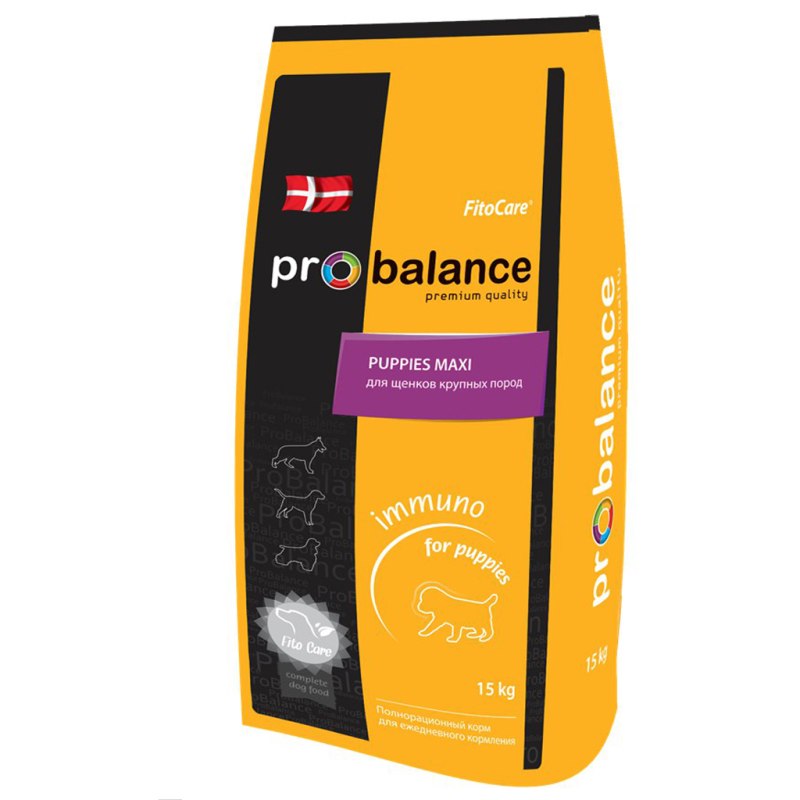 Корм для собак PROBALANCE (15 кг) Immuno Adult Active