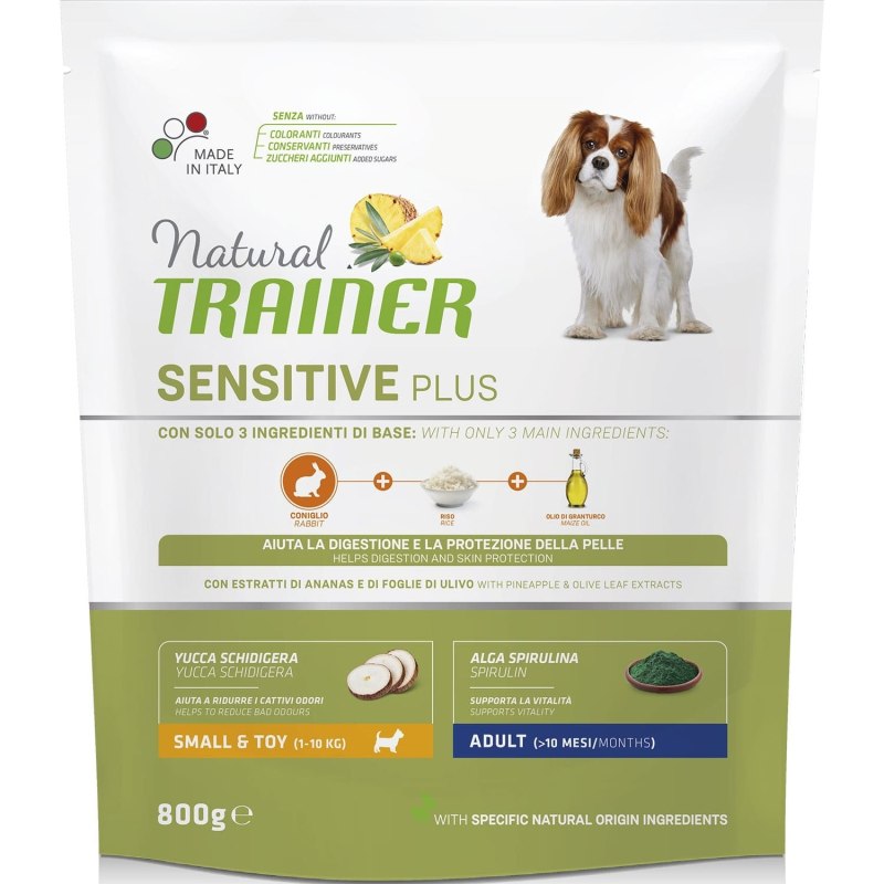 Trainer natural sensitive Plus с кроликом