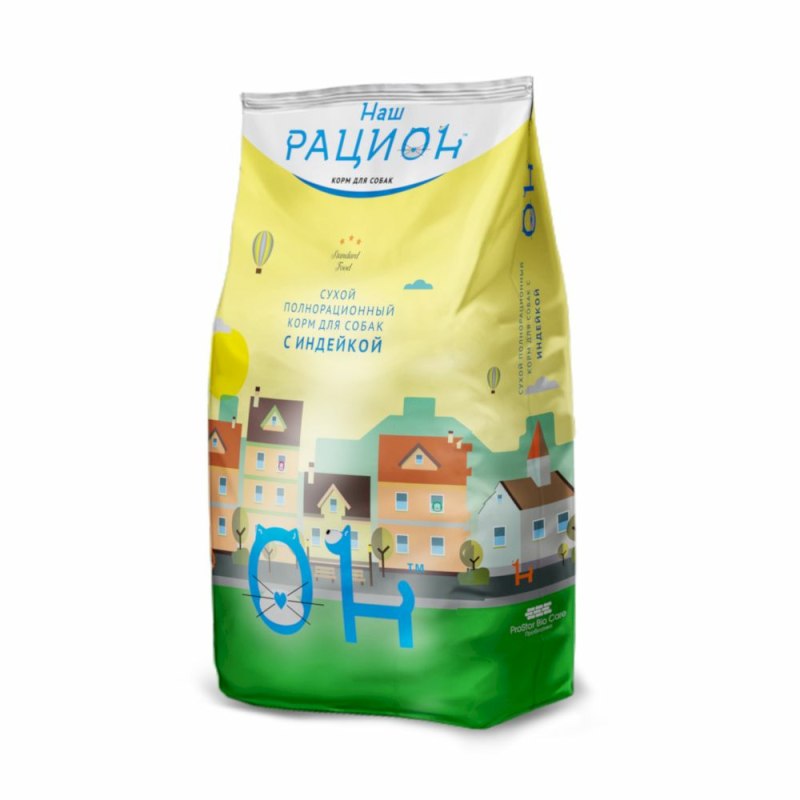 Корм для собак сухой наш рацион говядина 15кг