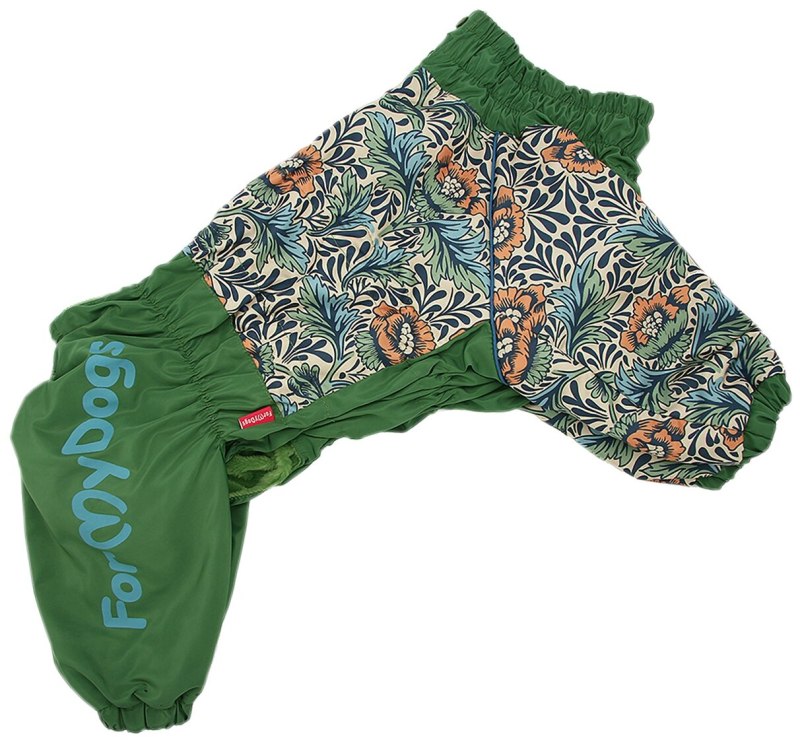 For my Dogs комбинезон для собак зеленый для мальчиков fw301-2015 m