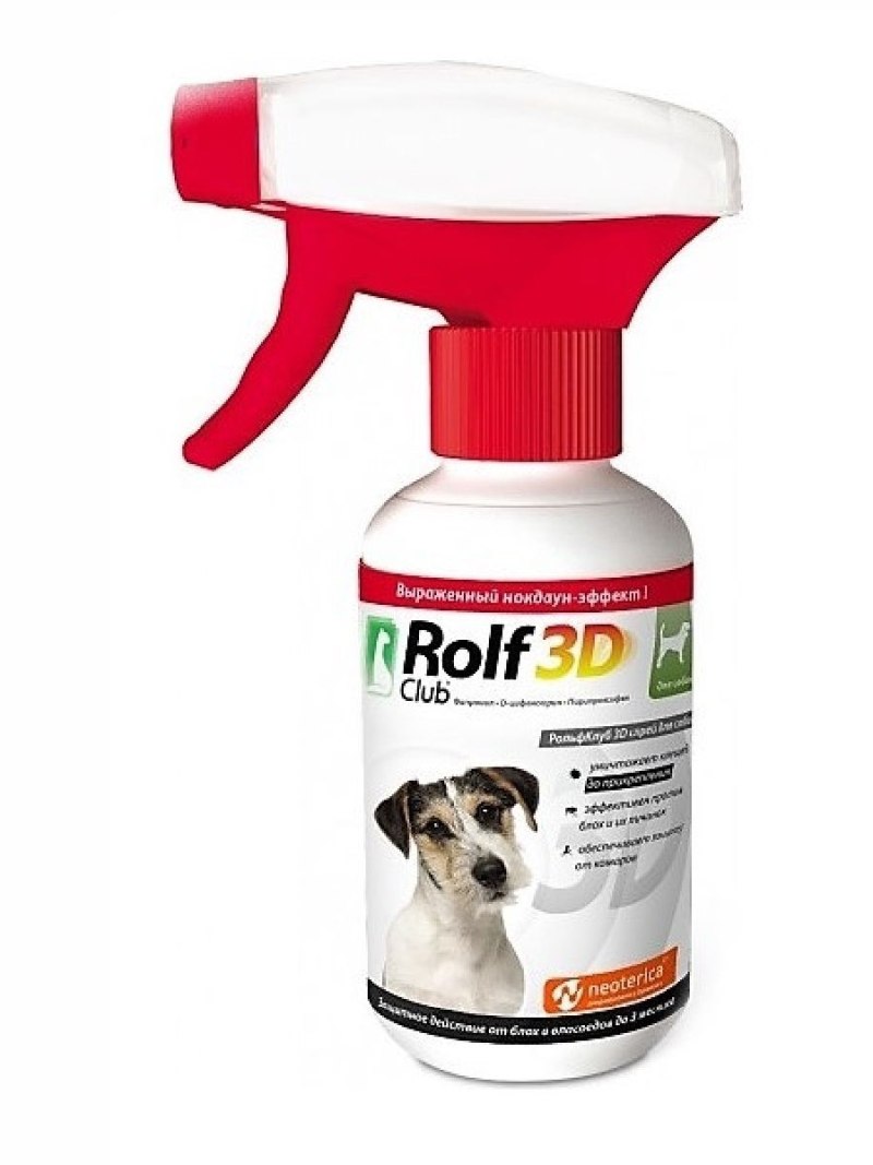 Rolf Club 3d спрей для собак