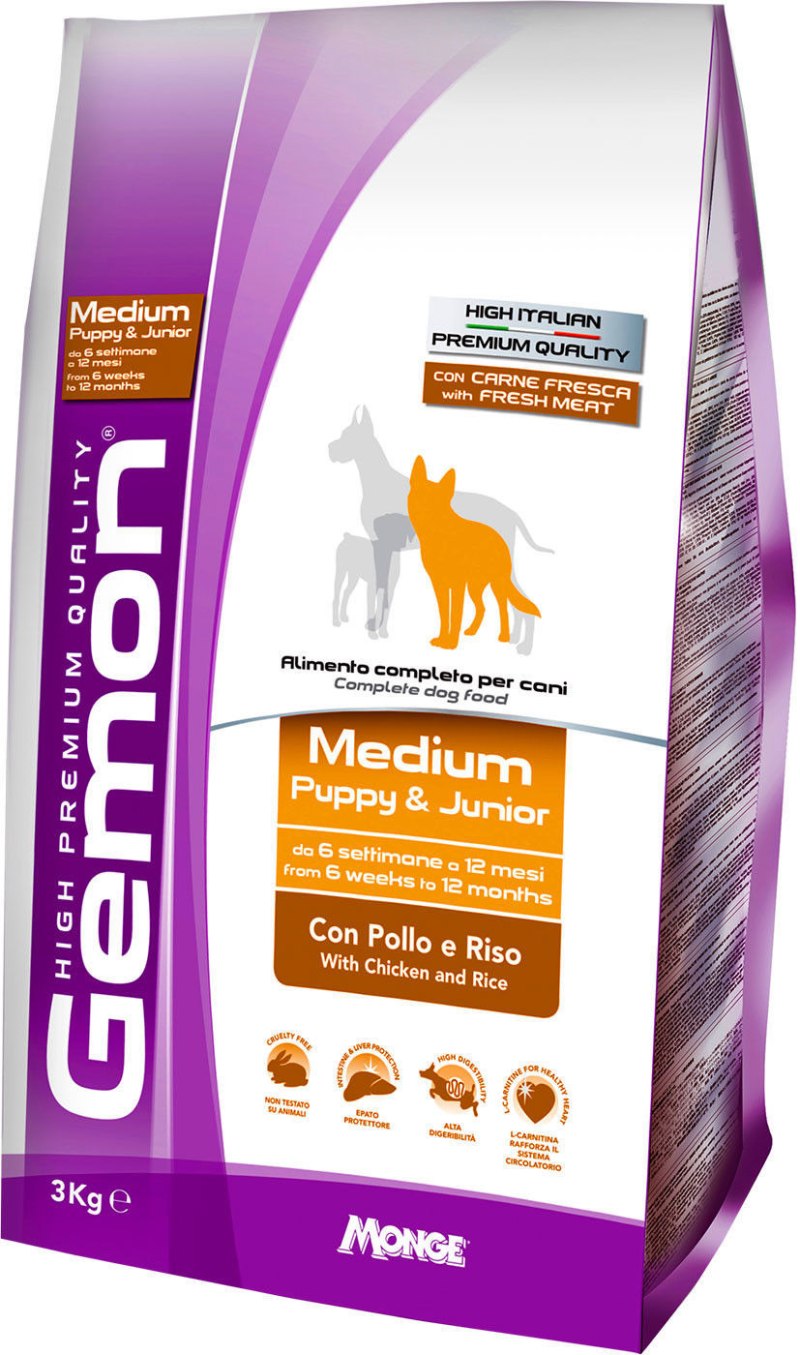 Корм для собак Gemon Dog Medium Adult с курицей