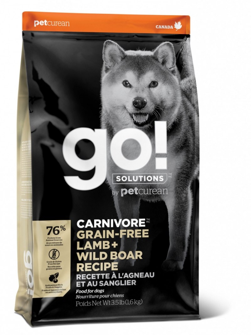Корм для собак go Carnivore беззерновой 4 вида мяса 9.98 кг