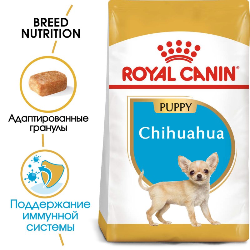Роял Канин для щенков чихуахуа до 8