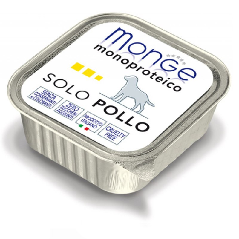 Monge Dog Monoprotein solo консервы для собак паштет из индейки 150г