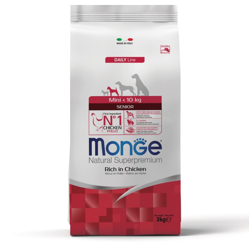 Monge Dog Mini корм для взрослых собак мелких пород 800г
