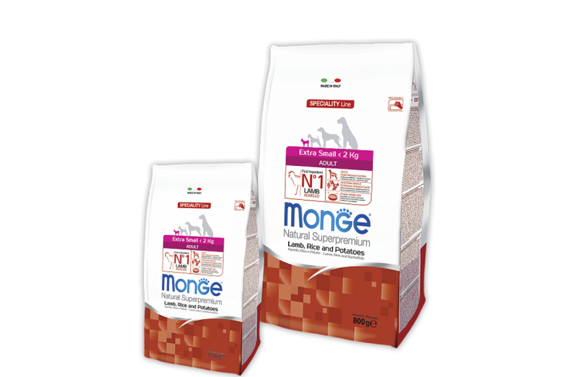 Monge Dog Mini корм для взрослых собак мелких пород 800г