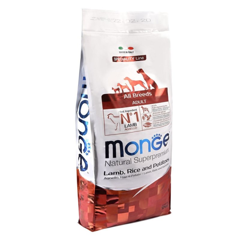 Monge Mini Starter таблица кормления
