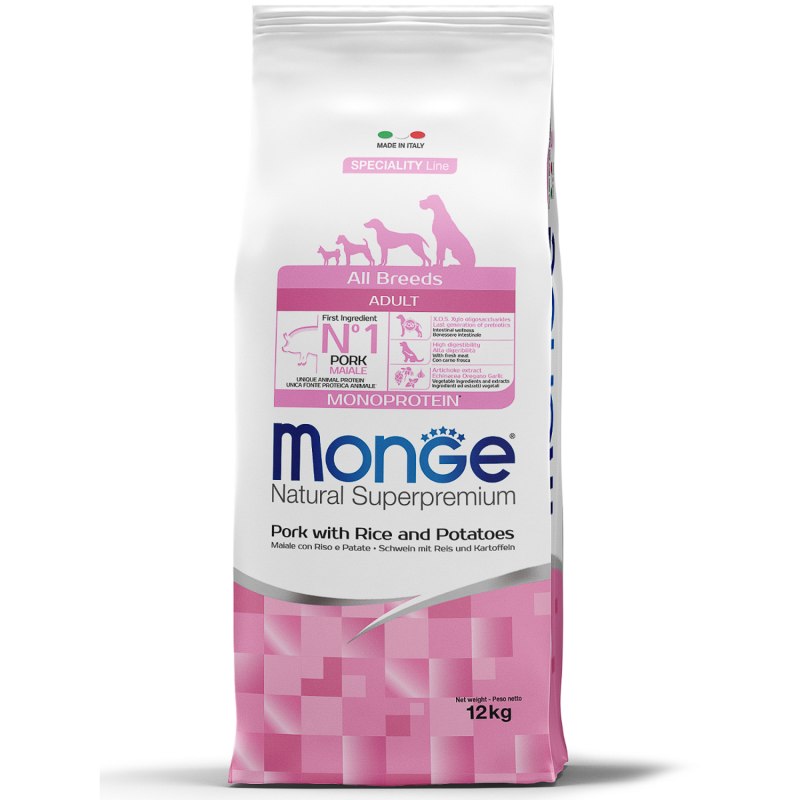 Monge (Монж) Speciality Puppy&Junior ягненок с рисом и картофелем