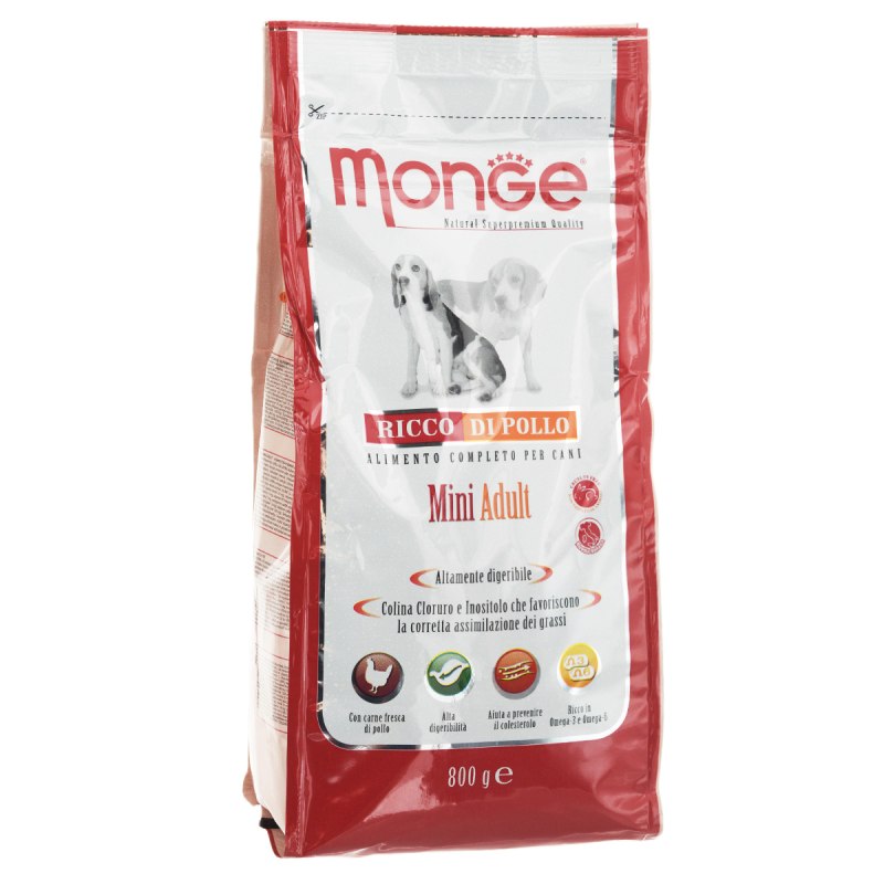 Monge Dog Extra small д/с миниатюрных пород, курица 800г