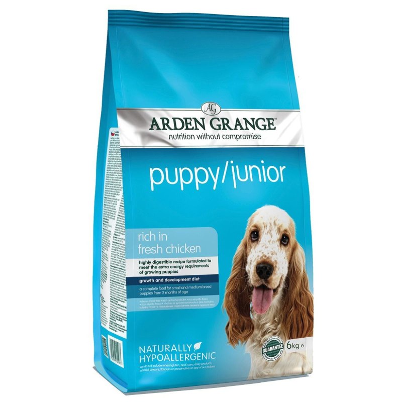 Корм для собак Arden Grange (2 кг) Puppy/Junior курица для щенков и молодых собак